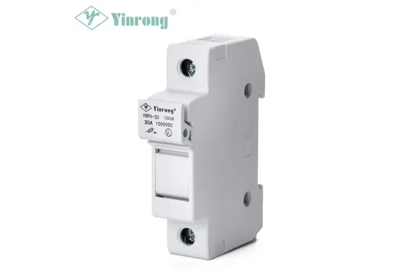 1000VDC 30A 10×38mm Solar PV DIN Rail Fuse Holder